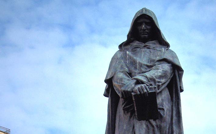 15 Curiosidades relevantes sobre a vida e as ideias de Giordano Bruno